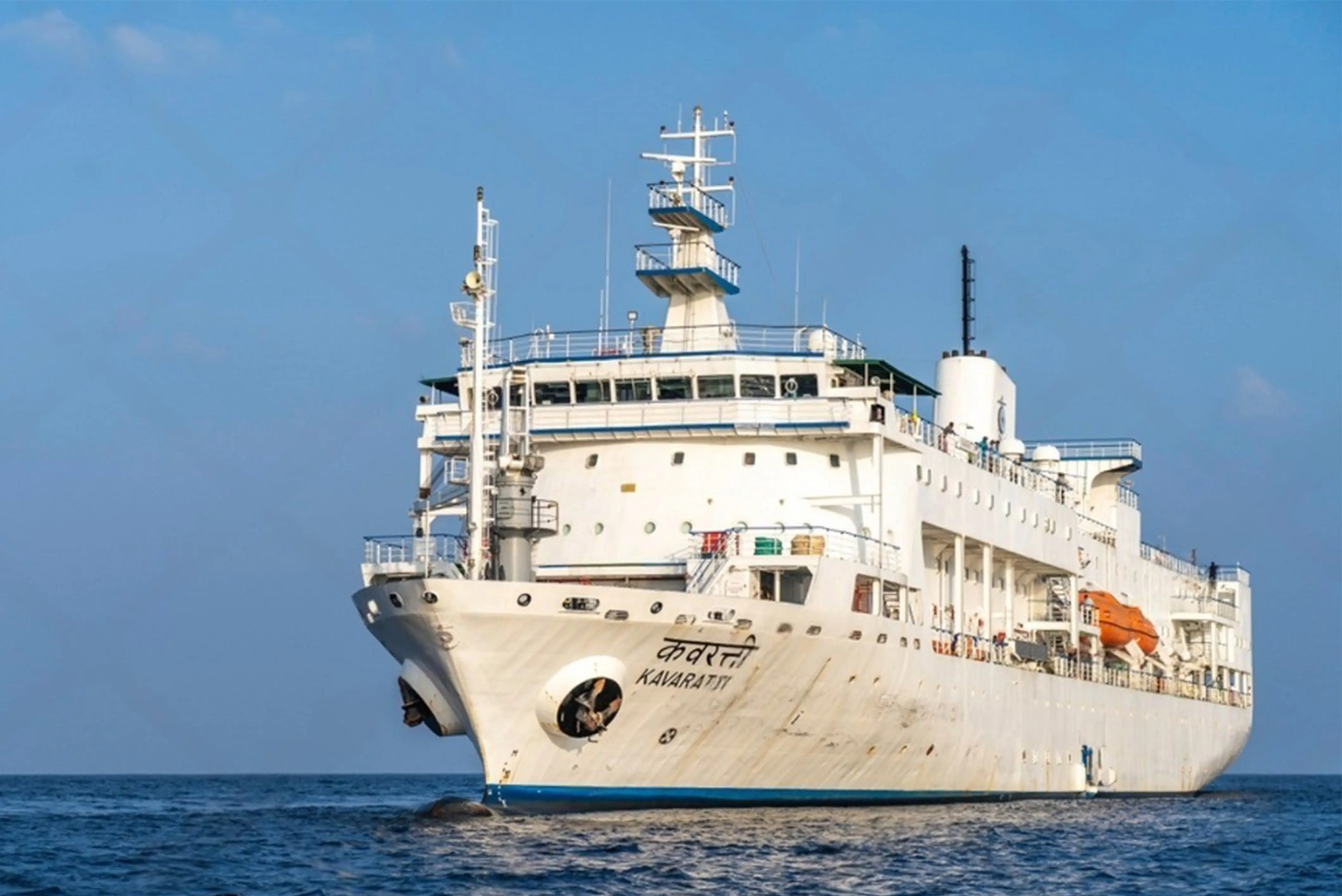 Lakshadweep Island Cruise ship